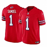 Men & Women & Youth Buffalo Bills #1 Curtis Samuel Red 2023 F.U.S.E. Vapor Untouchable Limited Football Stitched Jersey,baseball caps,new era cap wholesale,wholesale hats